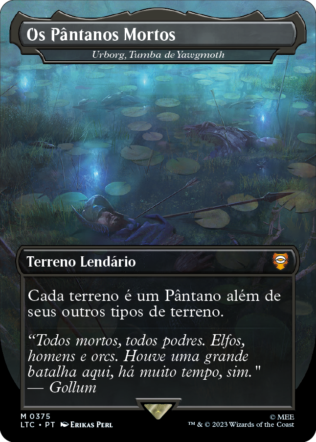 Os Pântanos Mortos / The Dead Marshes - Magic: The Gathering - MoxLand