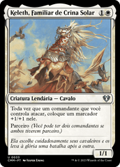 Keleth, Familiar de Crina Solar / Keleth, Sunmane Familiar - Magic: The Gathering - MoxLand