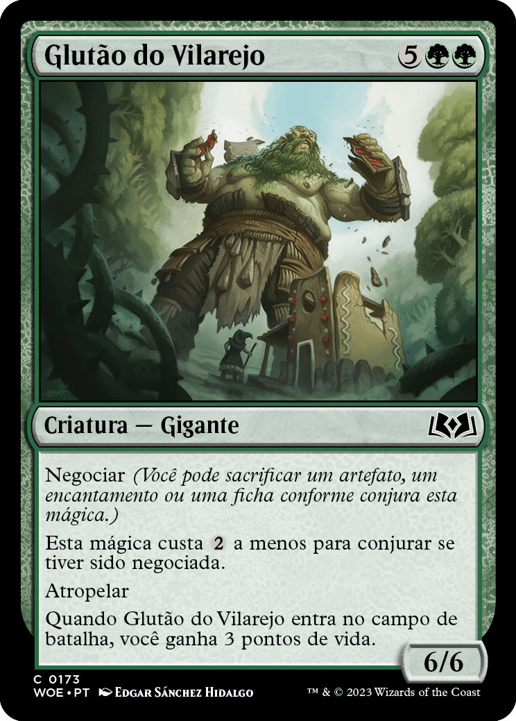 Glutão do Vilarejo / Hamlet Glutton - Magic: The Gathering - MoxLand