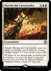 Marcha dos Canonizados / March of the Canonized - Magic: The Gathering - MoxLand