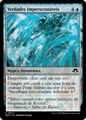 Verdades Imperscrutáveis / Unfathomable Truths - Magic: The Gathering - MoxLand