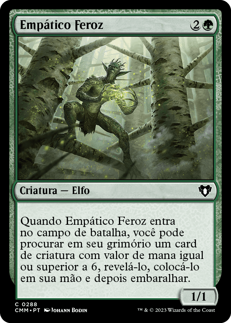 Empático Feroz / Fierce Empath - Magic: The Gathering - MoxLand