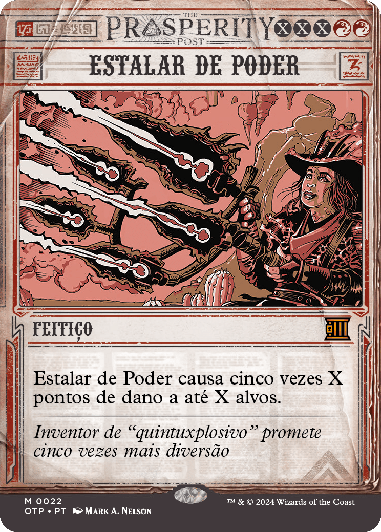 Estalar de Poder / Crackle with Power - Magic: The Gathering - MoxLand