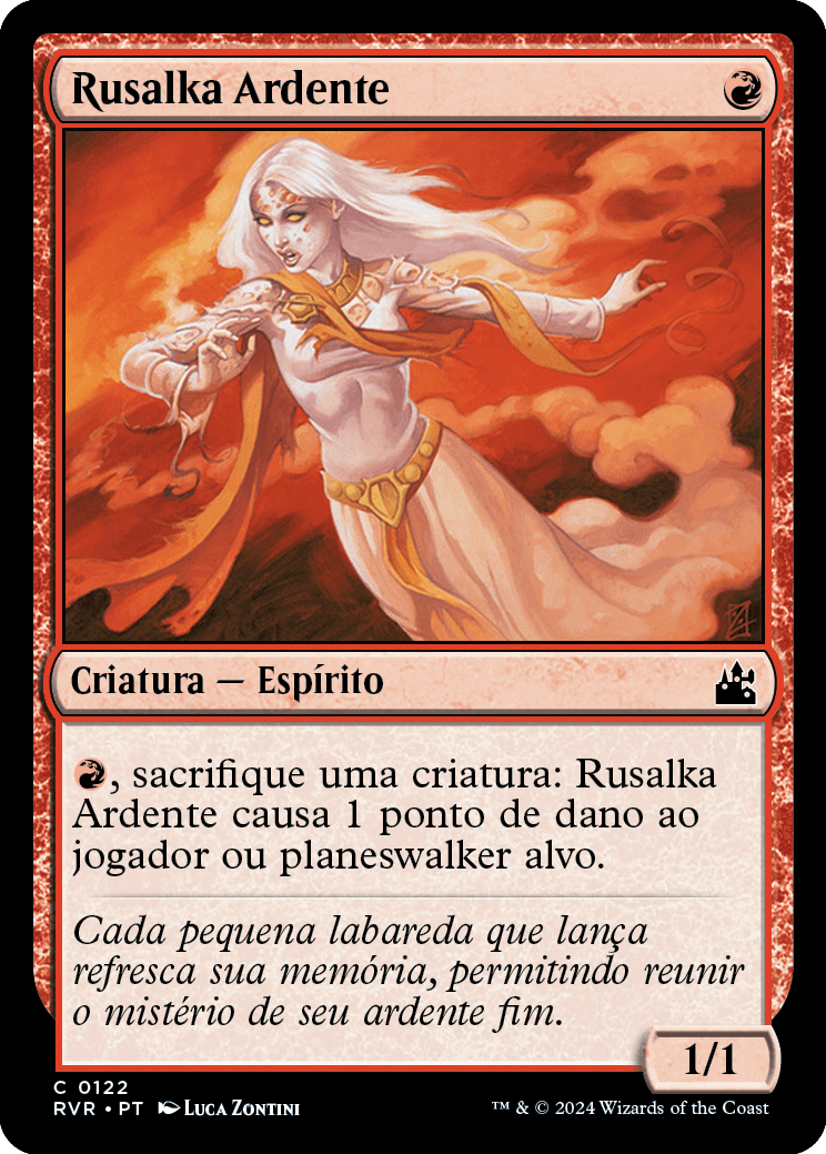 Rusalka Ardente / Scorched Rusalka - Magic: The Gathering - MoxLand