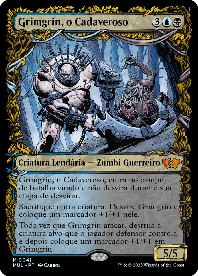 Grimgrin, o Cadaveroso / Grimgrin, Corpse-Born - Magic: The Gathering - MoxLand