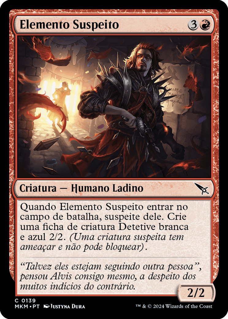 Elemento Suspeito / Person of Interest - Magic: The Gathering - MoxLand