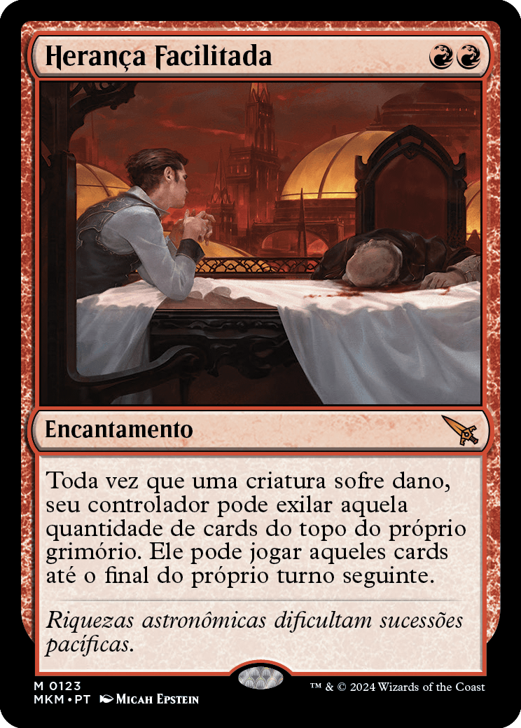 Herança Facilitada / Expedited Inheritance - Magic: The Gathering - MoxLand