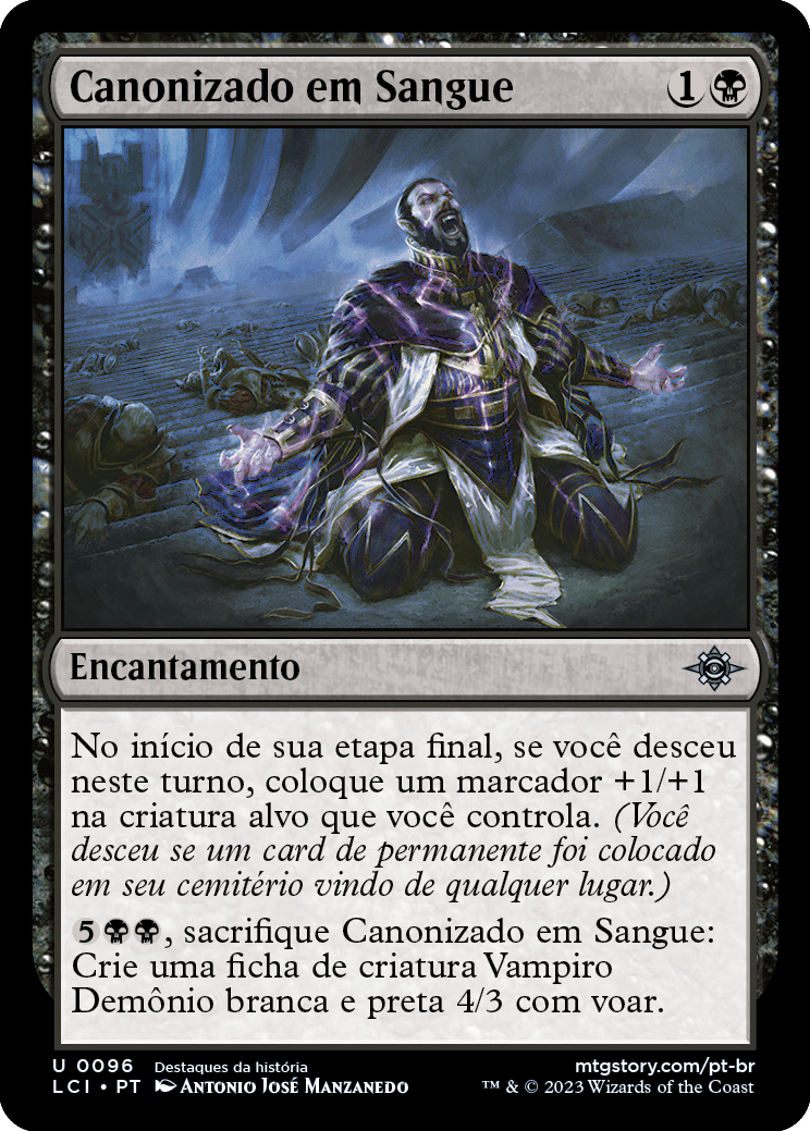 Canonizado em Sangue / Canonized in Blood - Magic: The Gathering - MoxLand