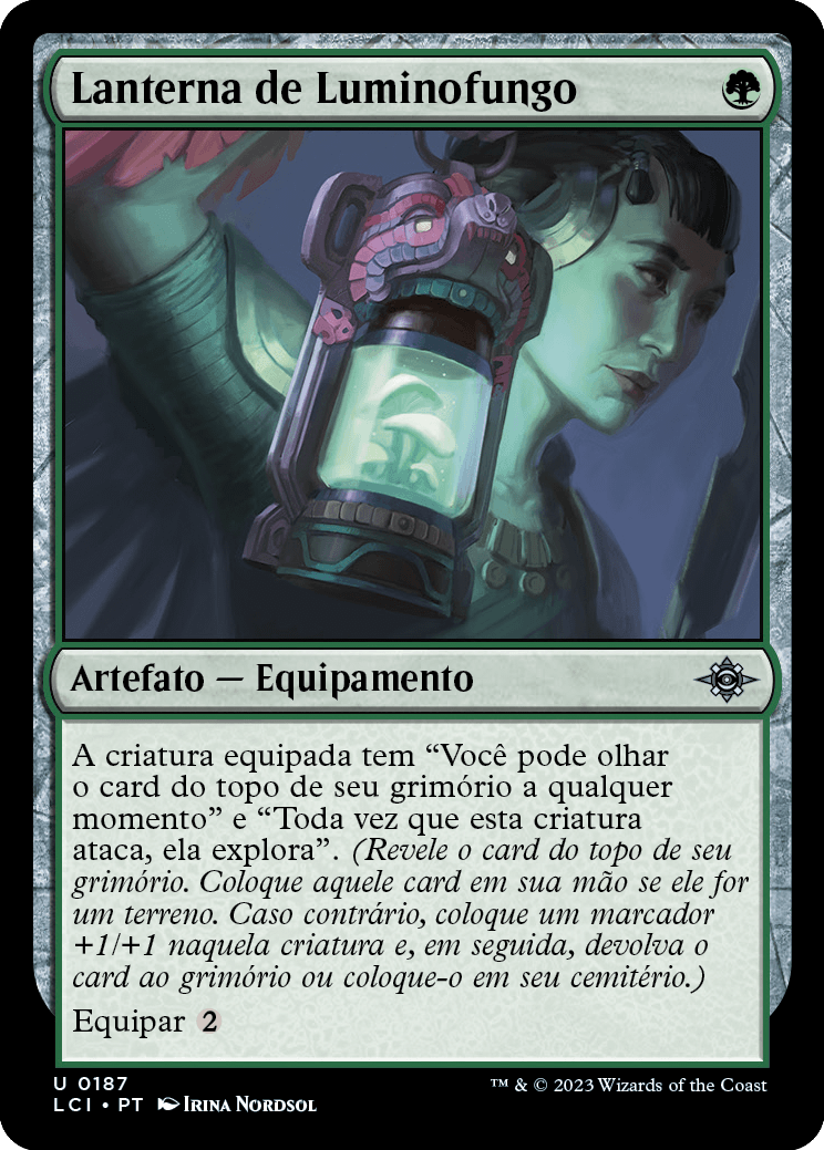 Lanterna de Luminofungo / Glowcap Lantern - Magic: The Gathering - MoxLand