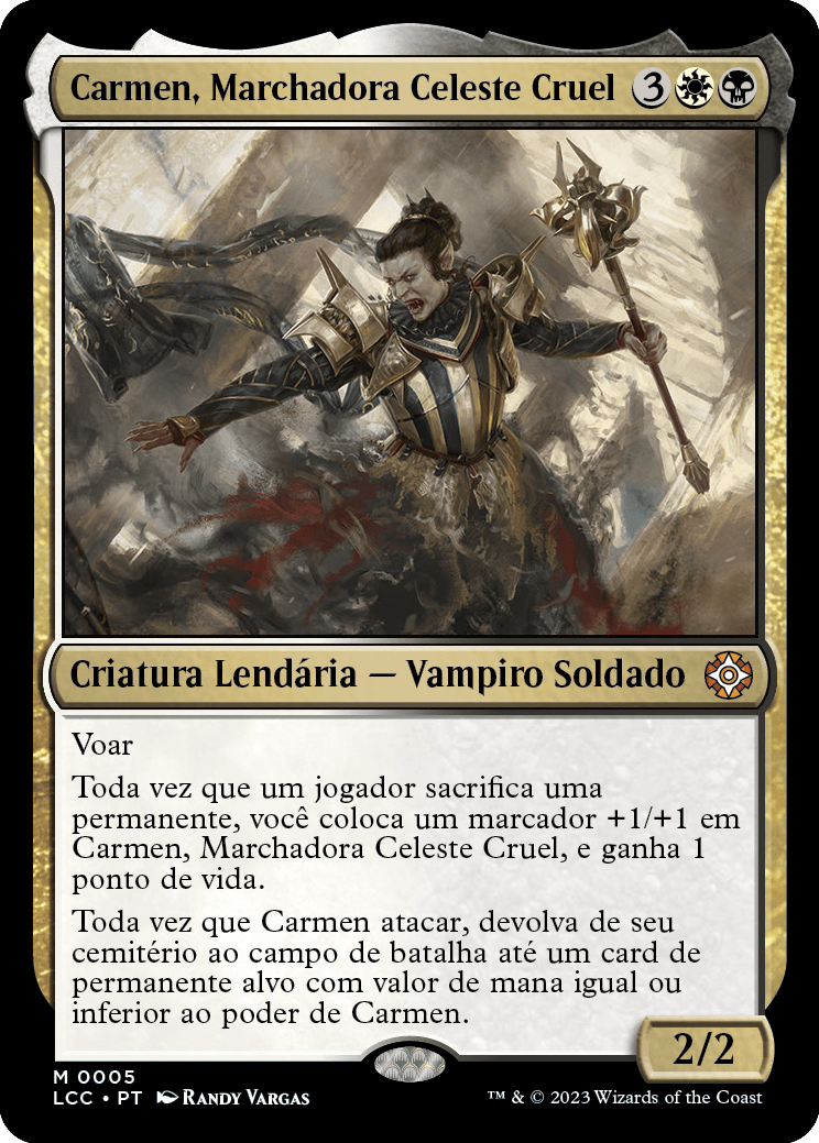 Carmen, Marchadora Celeste Cruel / Carmen, Cruel Skymarcher - Magic: The Gathering - MoxLand