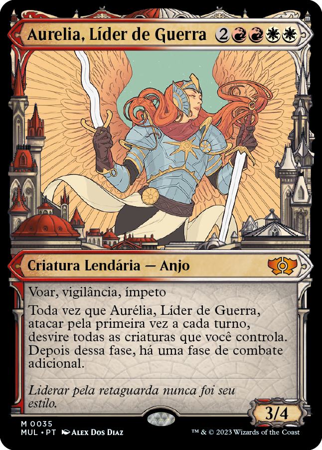 Aurelia, Líder de Guerra / Aurelia, the Warleader - Magic: The Gathering - MoxLand