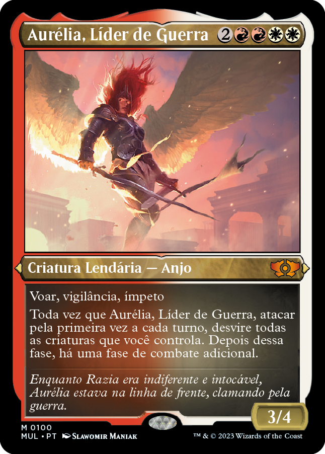 Aurelia, Líder de Guerra / Aurelia, the Warleader - Magic: The Gathering - MoxLand