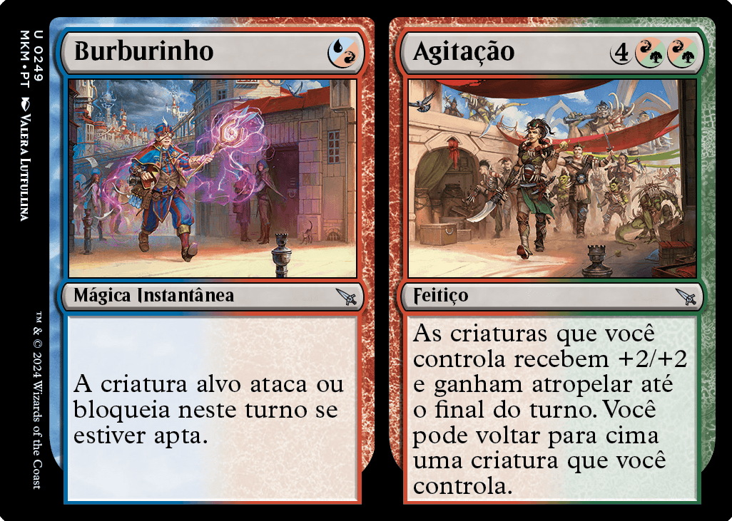 Burburinho / Agitação / Hustle / Bustle - Magic: The Gathering - MoxLand