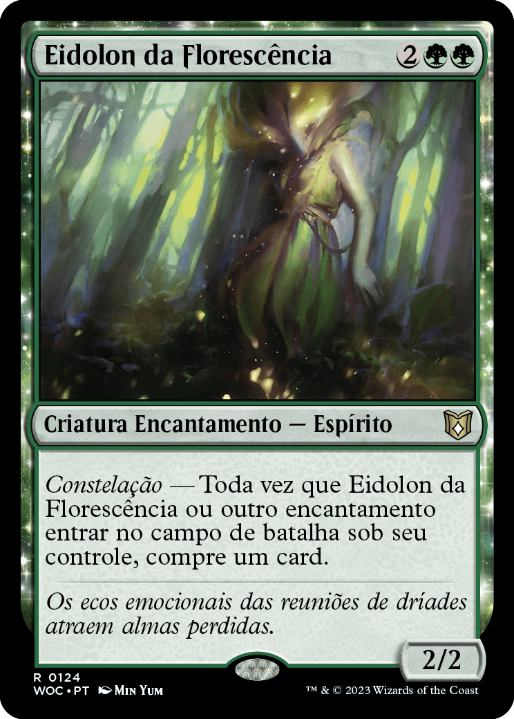 Eidolon da Florescência / Eidolon of Blossoms - Magic: The Gathering - MoxLand