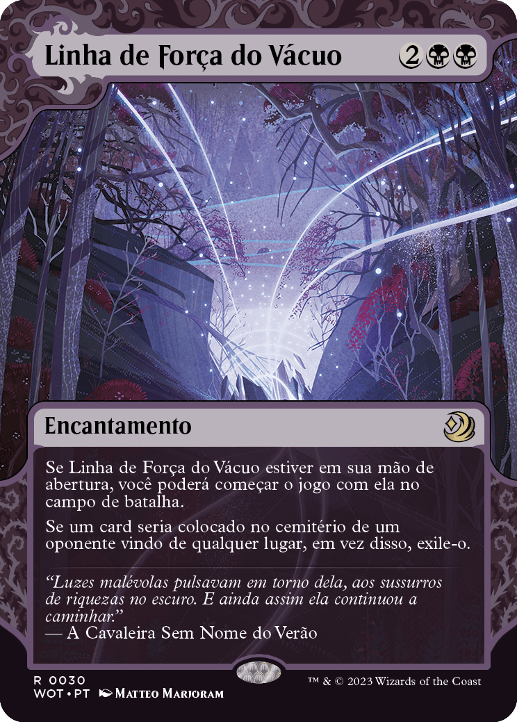 Linha de Força do Vácuo / Leyline of the Void - Magic: The Gathering - MoxLand