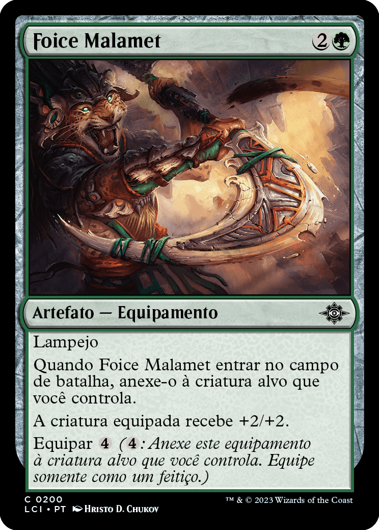 Foice Malamet / Malamet Scythe - Magic: The Gathering - MoxLand