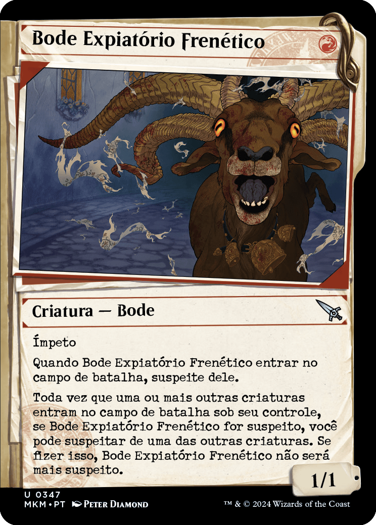 Bode Expiatório Frenético / Frantic Scapegoat - Magic: The Gathering - MoxLand