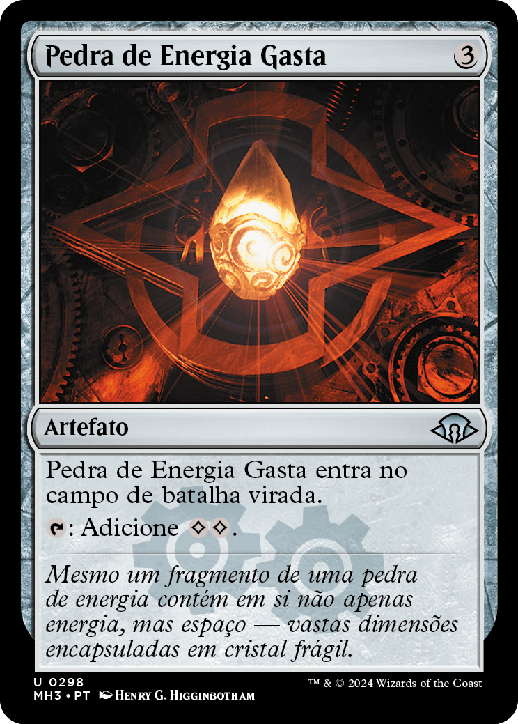 Pedra de Energia Gasta / Worn Powerstone - Magic: The Gathering - MoxLand