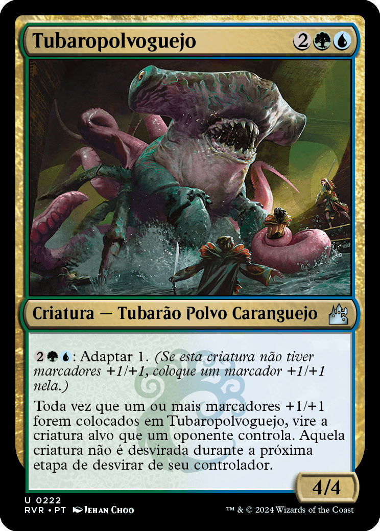 Tubaropolvoguejo / Sharktocrab - Magic: The Gathering - MoxLand