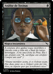 Análise de Toxinas / Toxin Analysis - Magic: The Gathering - MoxLand