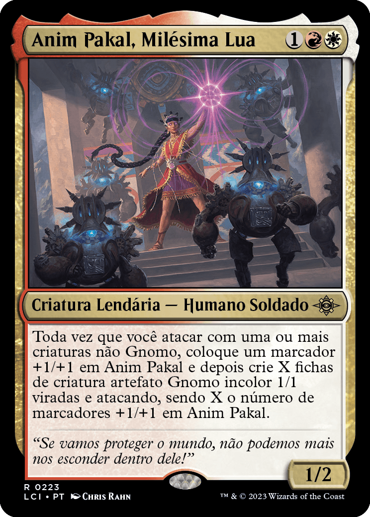 Anim Pakal, Milésima Lua / Anim Pakal, Thousandth Moon - Magic: The Gathering - MoxLand