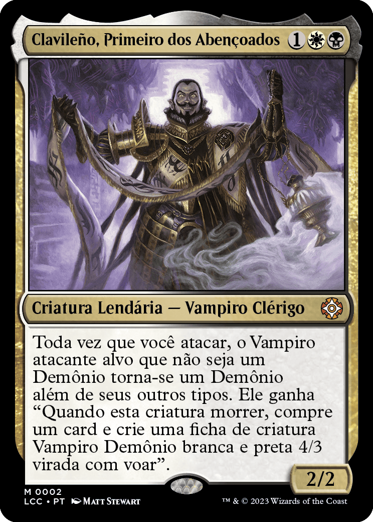 Clavileño, Primeiro dos Abençoados / Clavileño, First of the Blessed - Magic: The Gathering - MoxLand