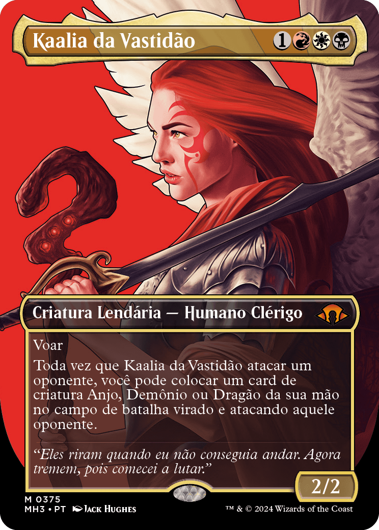 Kaalia da Vastidão / Kaalia of the Vast - Magic: The Gathering - MoxLand
