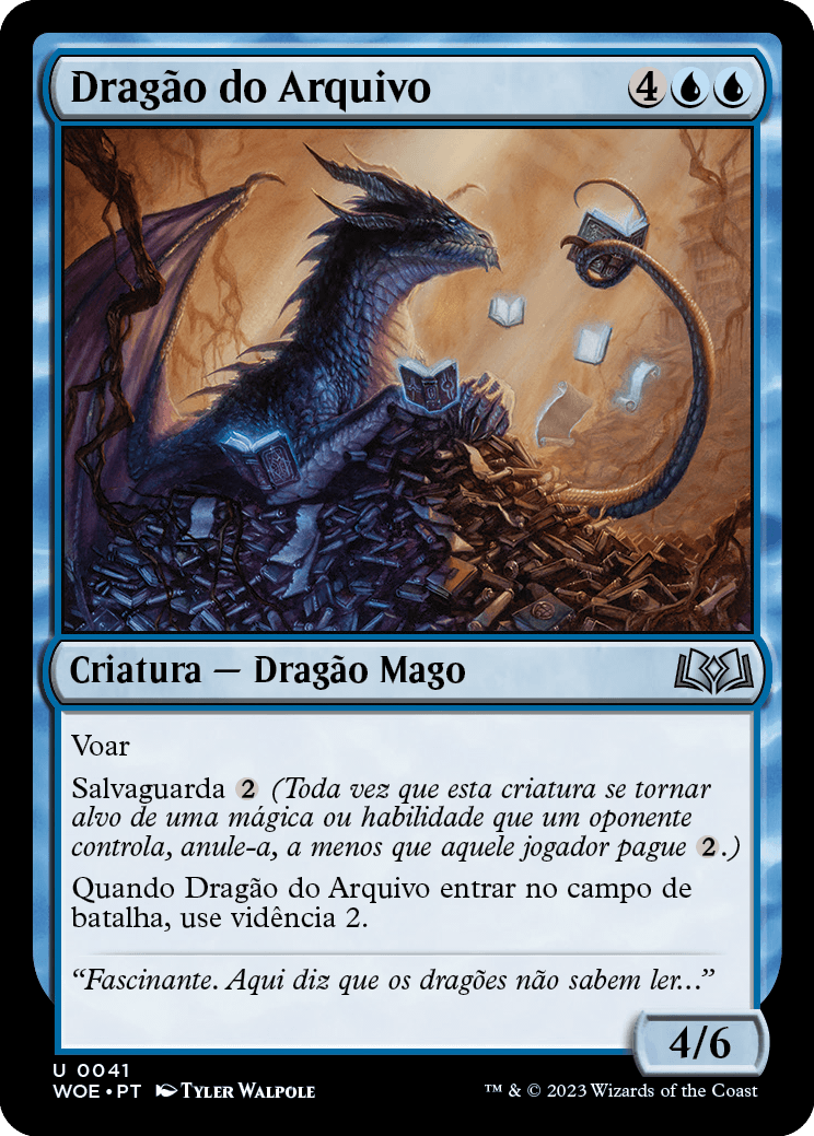 Dragão do Arquivo / Archive Dragon - Magic: The Gathering - MoxLand