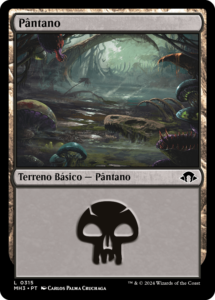 Pântano / Swamp - Magic: The Gathering - MoxLand