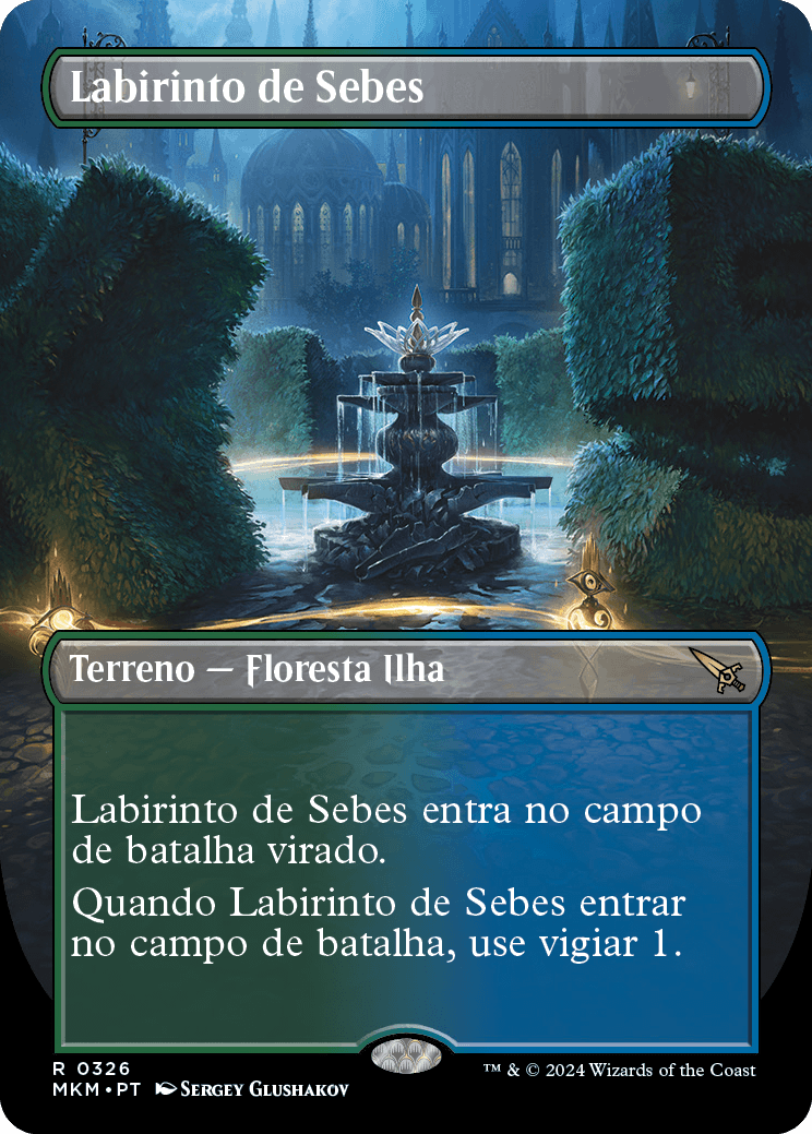 Labirinto de Sebes / Hedge Maze - Magic: The Gathering - MoxLand