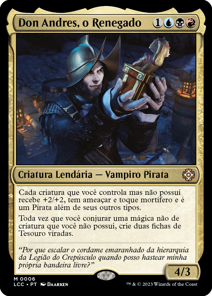 Don Andres, o Renegado / Don Andres, the Renegade - Magic: The Gathering - MoxLand