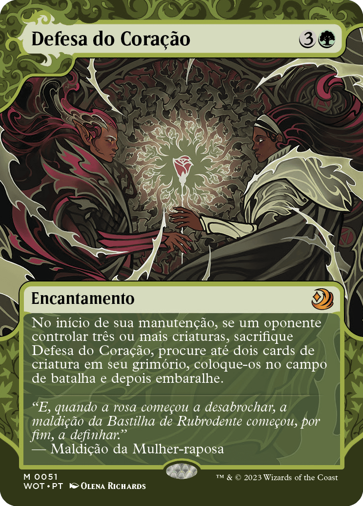 Defesa do Coração / Defense of the Heart - Magic: The Gathering - MoxLand