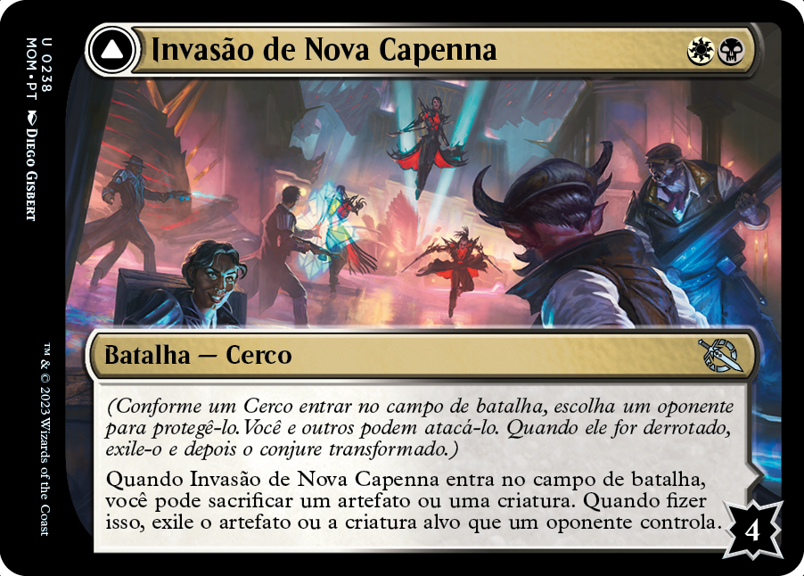 Invasão de Nova Capenna / Invasion of New Capenna - Magic: The Gathering - MoxLand