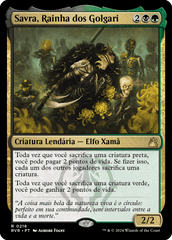 Savra, Rainha dos Golgari / Savra, Queen of the Golgari - Magic: The Gathering - MoxLand