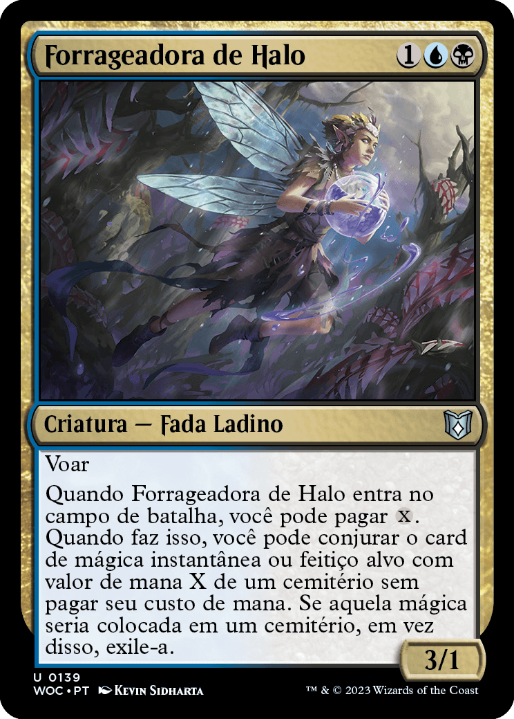 Forrageadora de Halo / Halo Forager - Magic: The Gathering - MoxLand