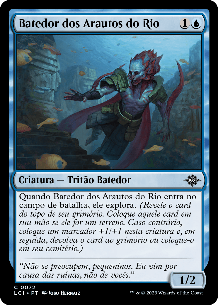 Batedor dos Arautos do Rio / River Herald Scout - Magic: The Gathering - MoxLand