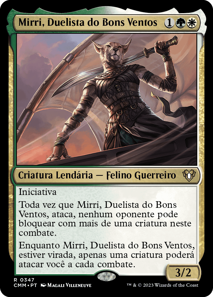 Mirri, Duelista do Bons Ventos / Mirri, Weatherlight Duelist - Magic: The Gathering - MoxLand