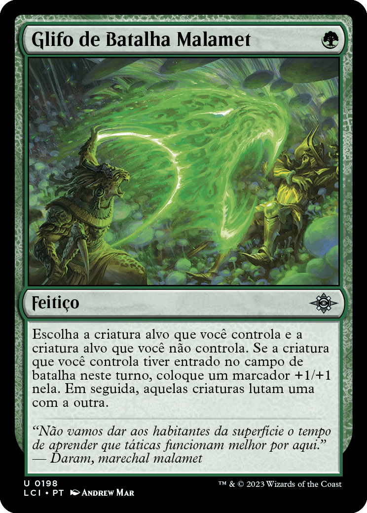 Glifo de Batalha Malamet / Malamet Battle Glyph - Magic: The Gathering - MoxLand