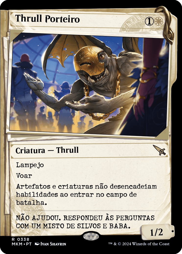 Thrull Porteiro / Doorkeeper Thrull - Magic: The Gathering - MoxLand