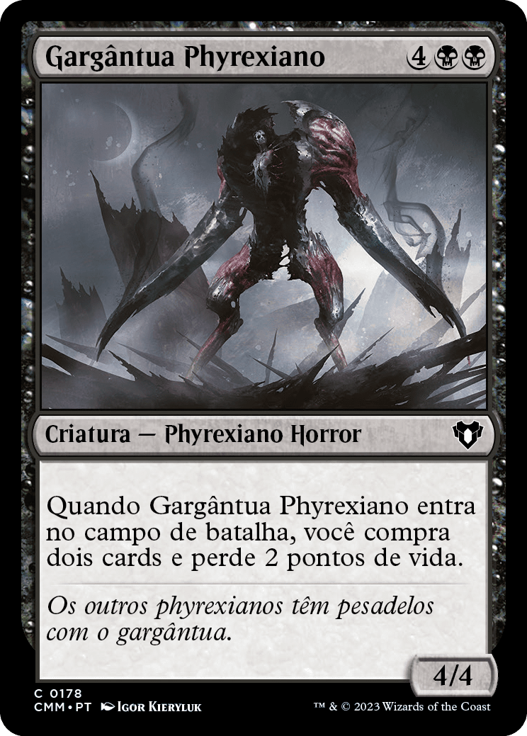 Gargântua Phyrexiano / Phyrexian Gargantua - Magic: The Gathering - MoxLand