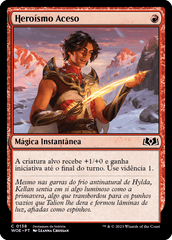 Heroísmo Aceso / Kindled Heroism - Magic: The Gathering - MoxLand