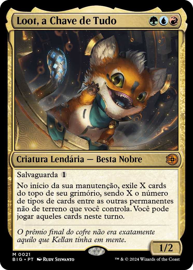 Loot, a Chave de Tudo / Loot, the Key to Everything - Magic: The Gathering - MoxLand