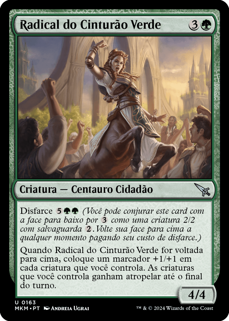 Radical do Cinturão Verde / Greenbelt Radical - Magic: The Gathering - MoxLand