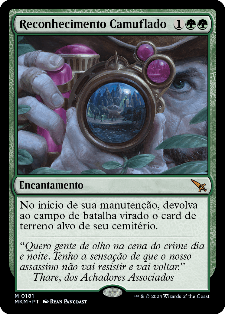 Reconhecimento Camuflado / Undergrowth Recon - Magic: The Gathering - MoxLand