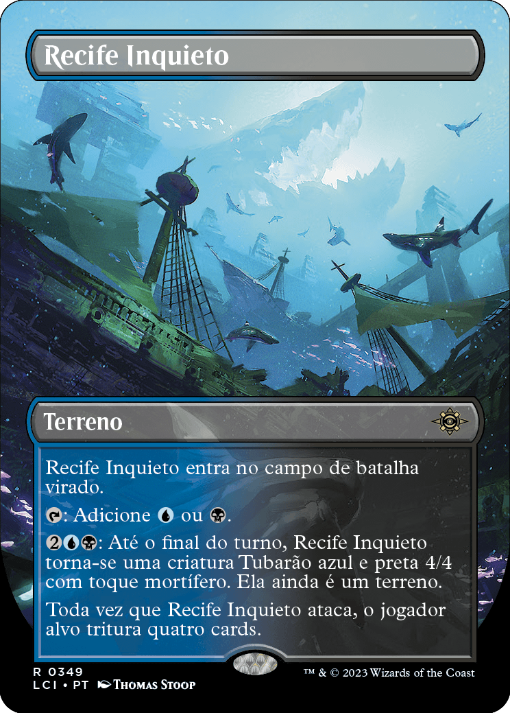 Recife Inquieto / Restless Reef - Magic: The Gathering - MoxLand