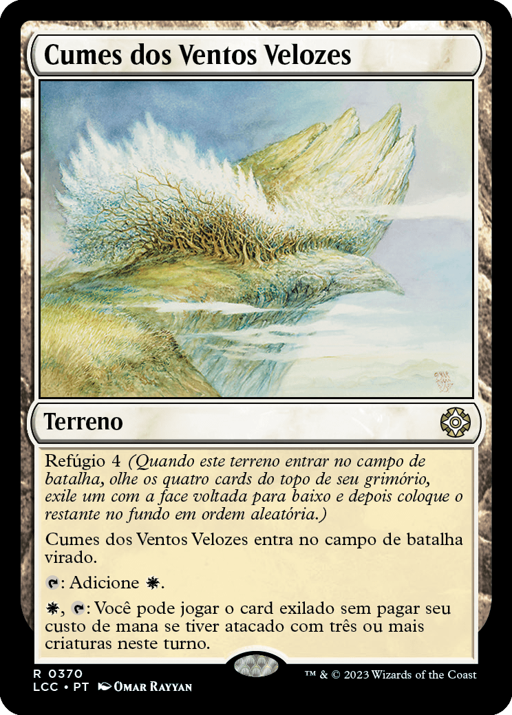 Cumes dos Ventos Velozes / Windbrisk Heights - Magic: The Gathering - MoxLand