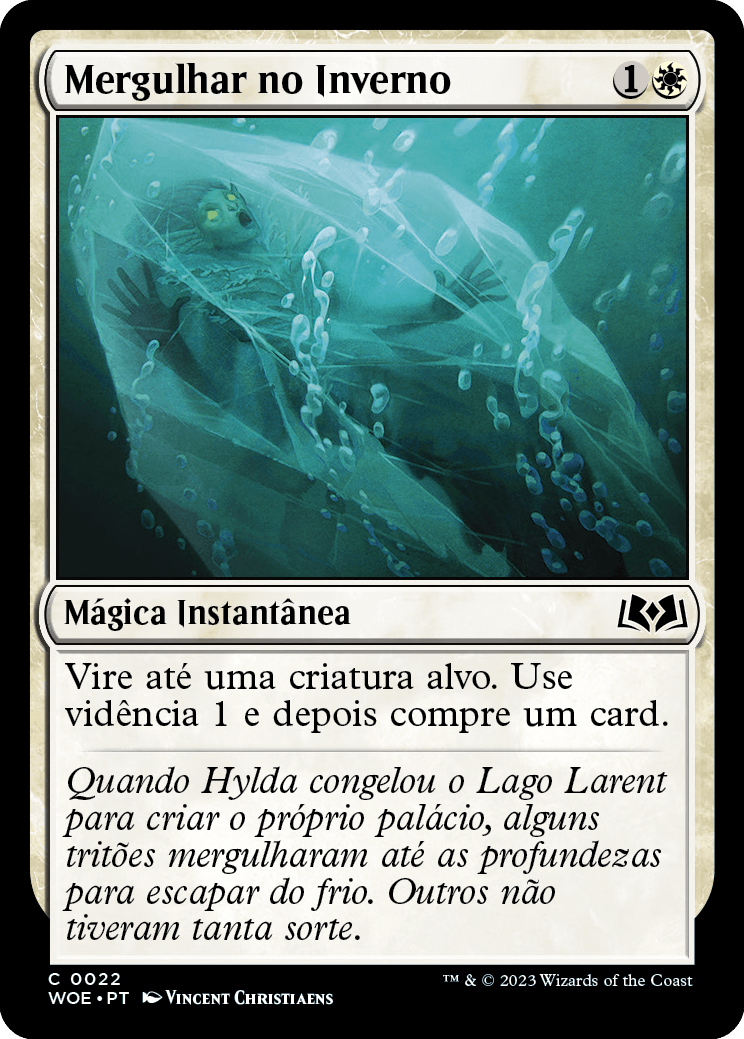 Mergulhar no Inverno / Plunge into Winter - Magic: The Gathering - MoxLand