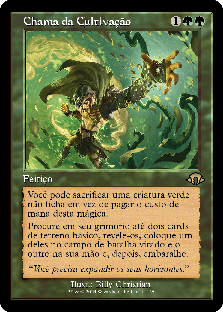 Chama da Cultivação / Flare of Cultivation - Magic: The Gathering - MoxLand