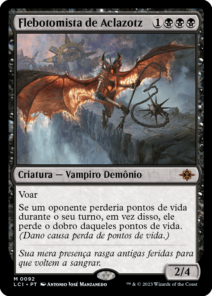 Flebotomista de Aclazotz / Bloodletter of Aclazotz - Magic: The Gathering - MoxLand