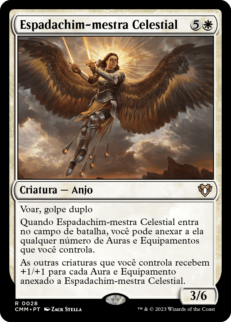 Espadachim-mestra Celestial / Heavenly Blademaster - Magic: The Gathering - MoxLand